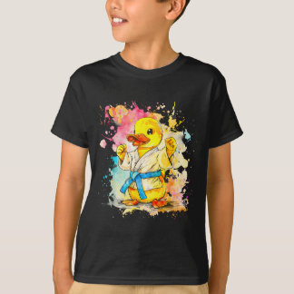 Camiseta Pato de goma de Judo Kickboxing Taekwondo Naturale