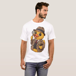 Camiseta Pato de Goma Detective Edición Vintage