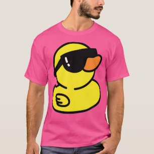 Camiseta Pato de goma divertido Pato fresco Gafas de sol Pa