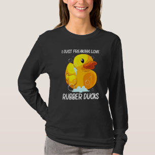 Camiseta Pato de goma lindo para hombres mujeres niños Pato