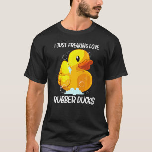 Camiseta Pato de goma lindo para hombres mujeres niños Pato