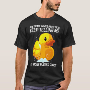 Camiseta Pato de goma lindo para hombres mujeres niños Pato