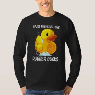 Camiseta Pato de goma lindo para hombres mujeres niños Pato
