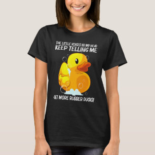 Camiseta Pato de goma lindo para hombres mujeres niños Pato