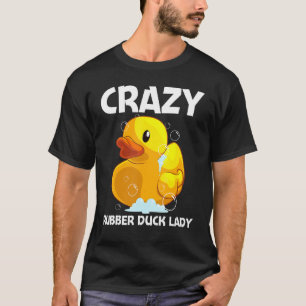 Camiseta Pato de goma lindo para mujeres chicas mamá Pato d