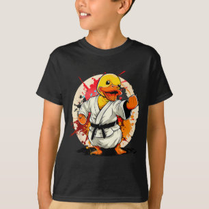 Camiseta Pato de goma motivo Karate Taekwondo Jiu-Jitsu MMA