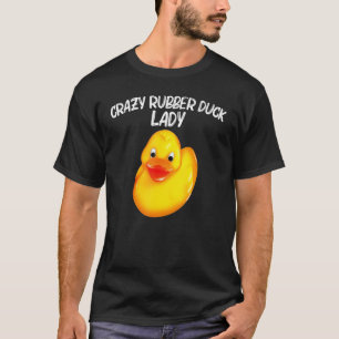 Camiseta Pato De Goma Para Mujeres Madre Niños Patos De Gom
