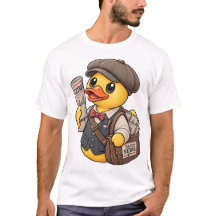 Pato de goma repartidor de periódicos Edición Vint