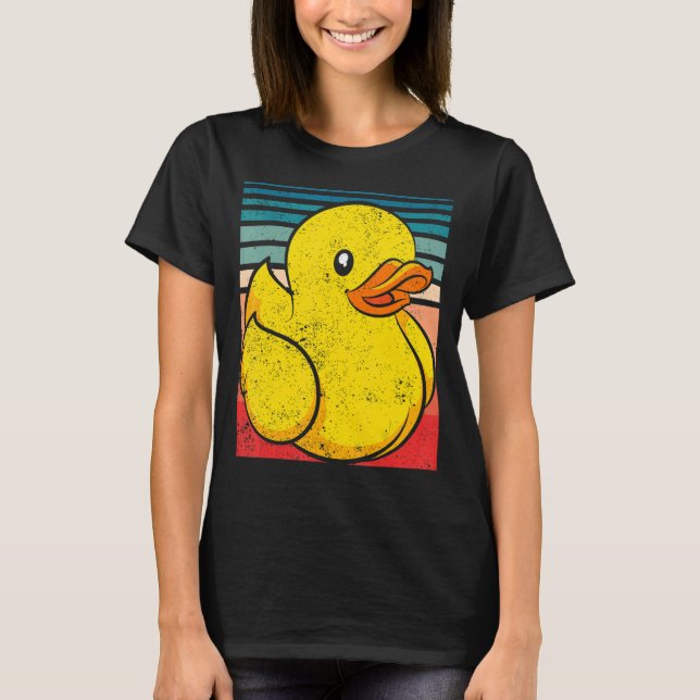Camiseta Pato de goma retro (Anverso)