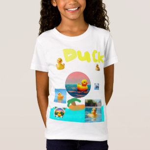 Camiseta Pato de goma y atraco para niños