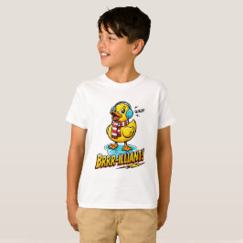 Camiseta Pato de invierno Brrr-illiant con bufanda regalo d