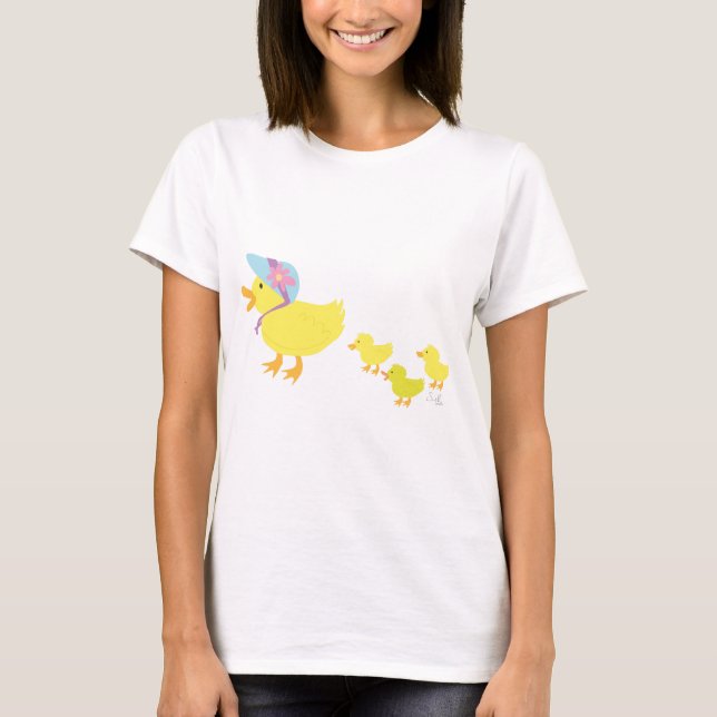 Camiseta pato de la madre (Anverso)