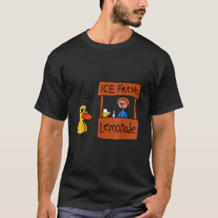 Camiseta Pato de limonada fresca divertida tiene algunas uv
