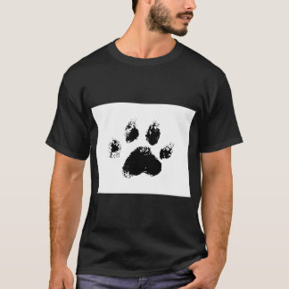 Camiseta pato de los amantes del perro negro lindo