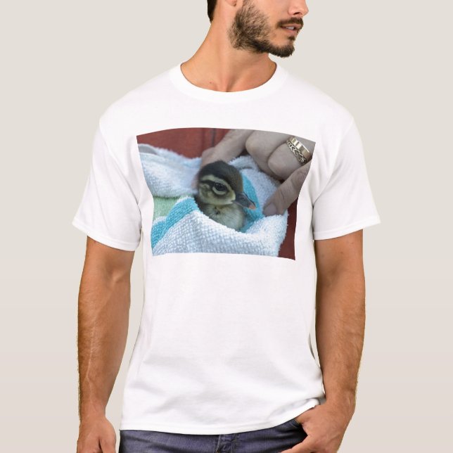 Camiseta Pato de madera del bebé (Anverso)