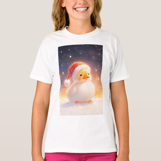 Camiseta Pato de Navidad (Anverso)