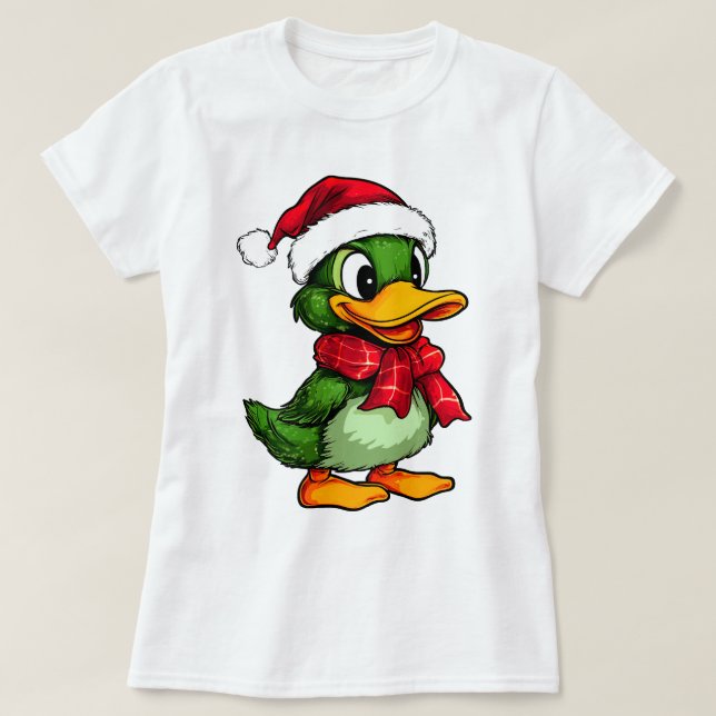 Camiseta Pato de Navidad (Diseño del anverso)