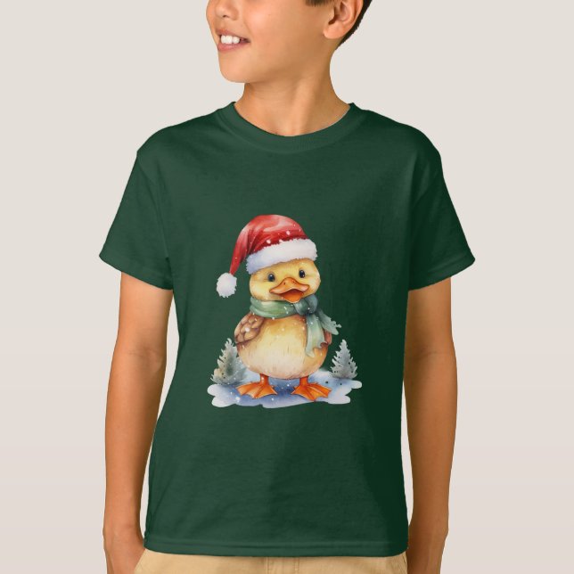Camiseta Pato de Navidad (Anverso)