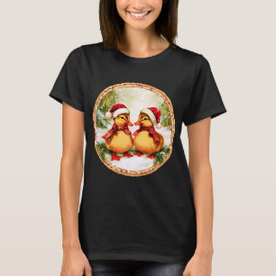 Camiseta Pato de Navidad / Pato Santa Claus
