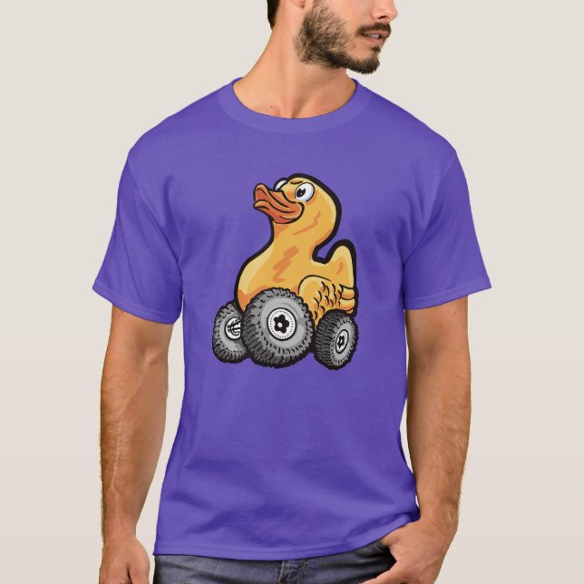 Camiseta Pato de pato 4x4 (Anverso)