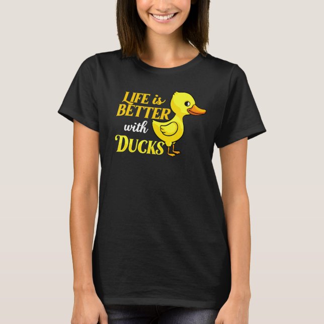 Camiseta Pato de pato de caucho (Anverso)