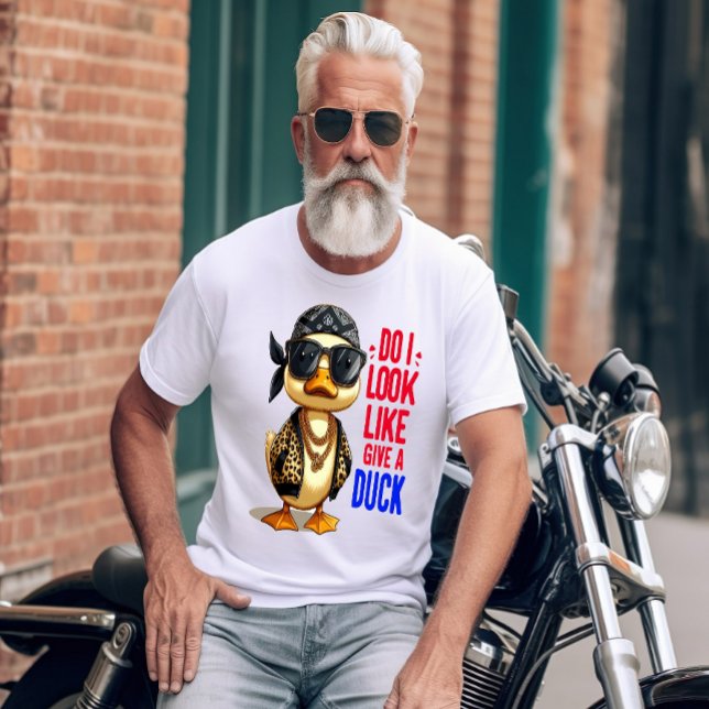 Camiseta Pato de perro donando sombras y bandana (Subido por el creador)