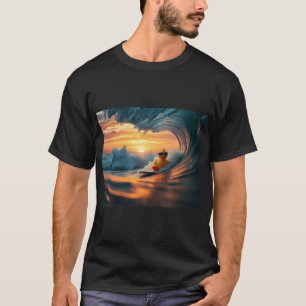 Camiseta pato de surf