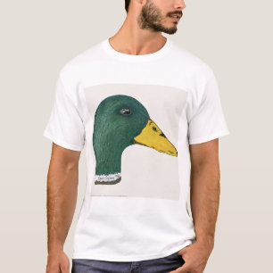 Camiseta Pato del pato silvestre (Drake), acuarela