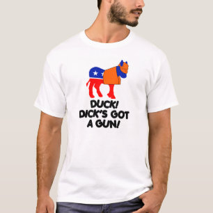 Camiseta ¡Pato!  ¡Dick conseguido un arma!
