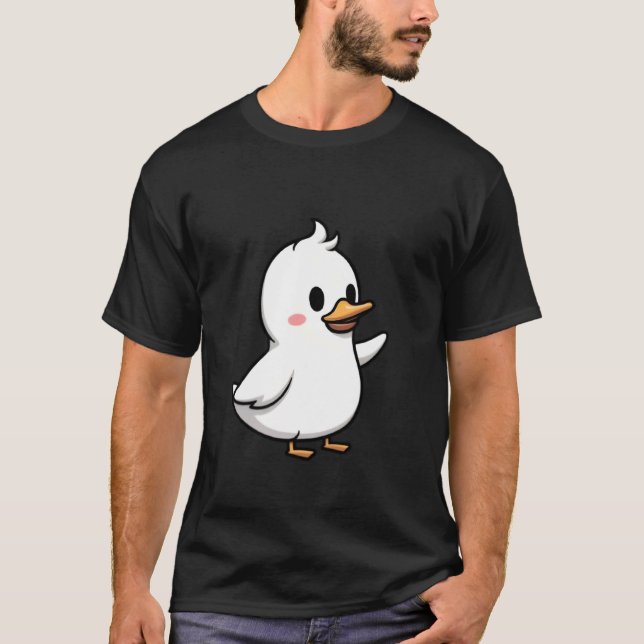 Camiseta Pato Doodle Lindo (Anverso)
