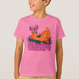Camiseta pato durmiendo con mariposa