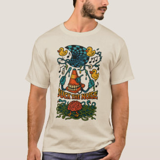 Camiseta Pato el Ruido – Arte Surrealista de Cerebro de Pat