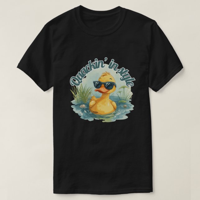 Camiseta Pato elegante de Guay con gafas de sol - Personali (Diseño del anverso)