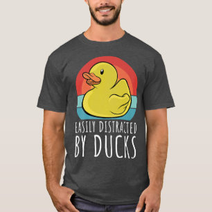 Camiseta Pato Fácilmente Distraído Por Los Patos 1947