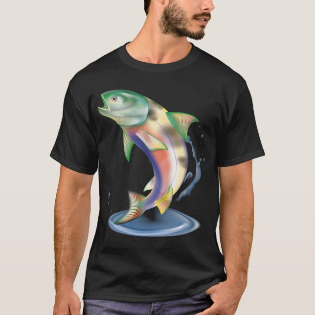 Camiseta pato gato pez (Anverso)