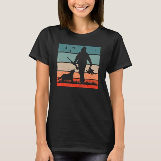 Camiseta Pato Hunter Labrador Mallard Bufflehead Pekin Duck (Anverso)