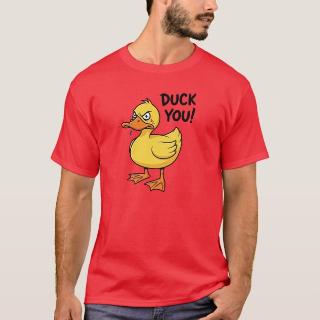 Camiseta Pato Juego de Palabras (Anverso)
