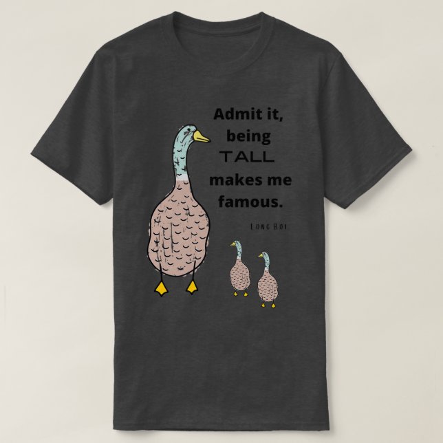 Camiseta Pato largo de Boi (Diseño del anverso)
