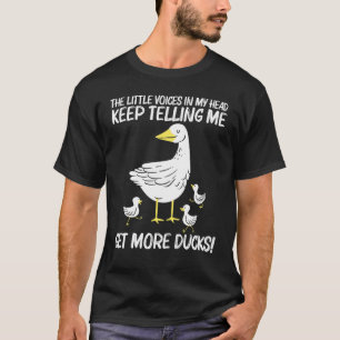 Camiseta Pato Lindo Para Hombres Mujeres Patito Pato Aves A