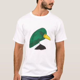 Camiseta Pato mallard dibujado a mano