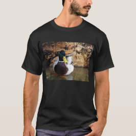 Camiseta Pato masculino del pato silvestre