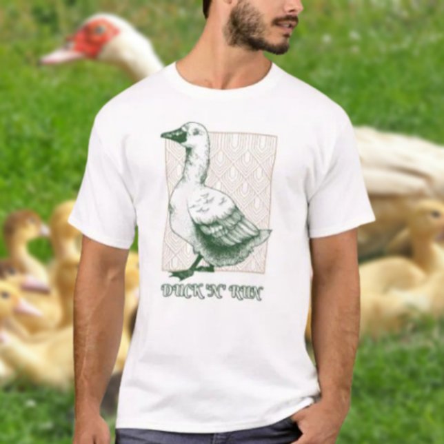 Camiseta Pato 'N' Correr (Subido por el creador)