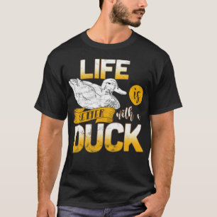 Camiseta Pato negro de los labradores beagles