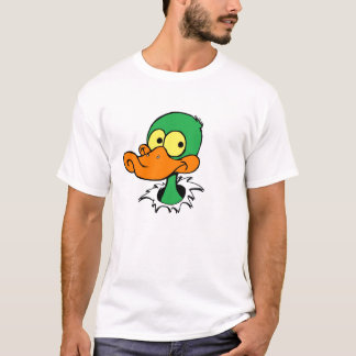 Camiseta PATO - no coloree ningún FONDO