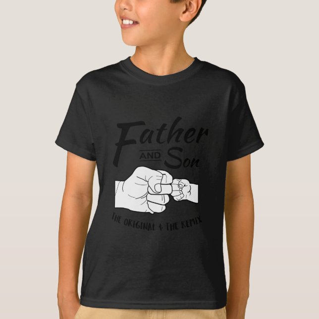 Camiseta Pato padre e hijo (Anverso)