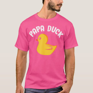 Camiseta Pato Papá Amante del Pato Divertido Caza de Patos