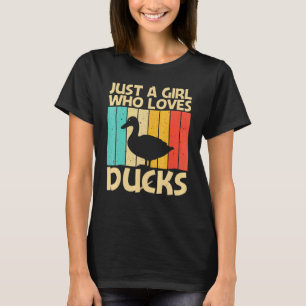 Camiseta Pato Para Chicas Niños Agricultores De Patos Caza