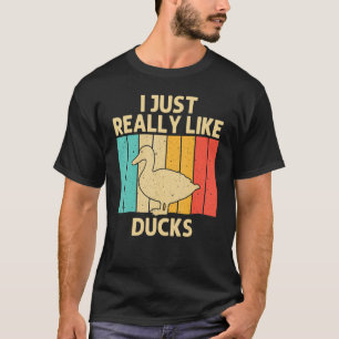 Camiseta Pato Para Hombres Mujeres Mallard Mandarin Pato