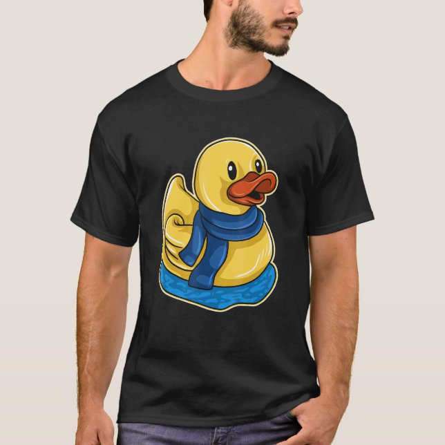 Camiseta Pato Para Niños Pato De Rubber Pico Pico Pato Pato (Anverso)