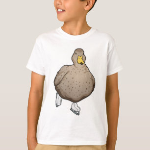 Camiseta Pato Patinaje sobre hielo Patines de hielo
